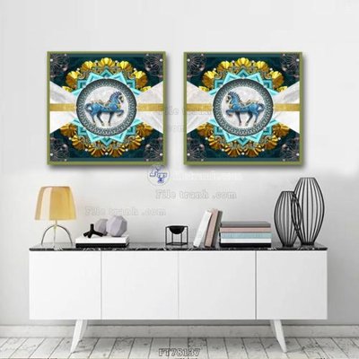 File gốc in tráng gương Tranh treo pha lê gương FT78137 chi tiết