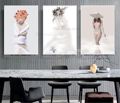 File ảnh Tranh treo pha lê gương FT78157 (gốc) in decal dán tường