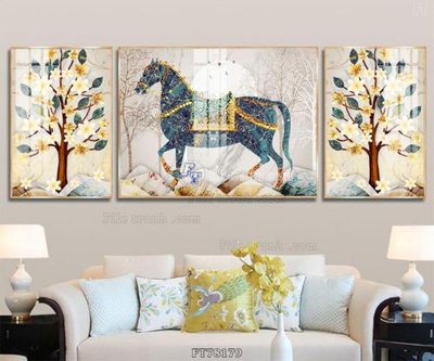 Download file gốc Tranh treo pha lê gương FT78179 (in mica) logo