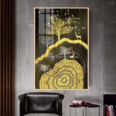 File gốc Tranh treo pha lê gương FT78218 (in 3D) cho trang trí