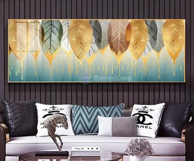 Hình ảnh file gốc in lụa File tranh hiện đại pha lê gương FT783