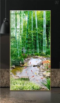 File ảnh Tranh treo pha lê gương FT78318 (gốc) in biển hiệu