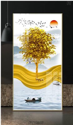 File gốc Tranh treo pha lê gương FT78327 (cho in ấn) độc quyền