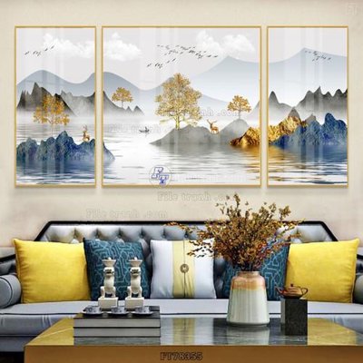 File PSD Tranh treo pha lê gương FT78355 (nguyên bản) cho thiết kế