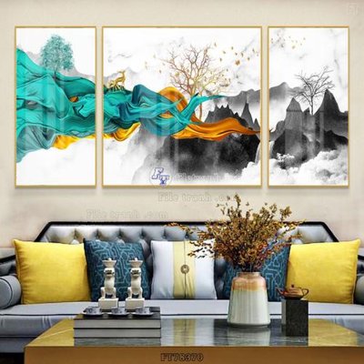 Download file ảnh gốc Tranh treo pha lê gương FT78370 để in ấn