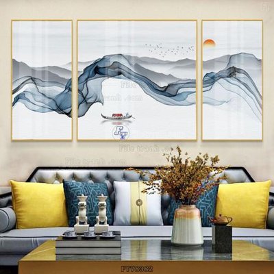 Tải file gốc Tranh treo pha lê gương FT78382 (in khổ lớn) không mờ