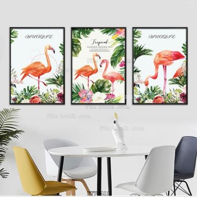 File tranh Tranh treo pha lê gương FT78411 (bản gốc) treo quán cafe