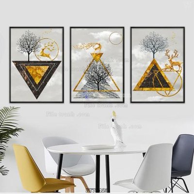 Tải file gốc Tranh treo pha lê gương FT78423 (in khổ lớn) không mờ