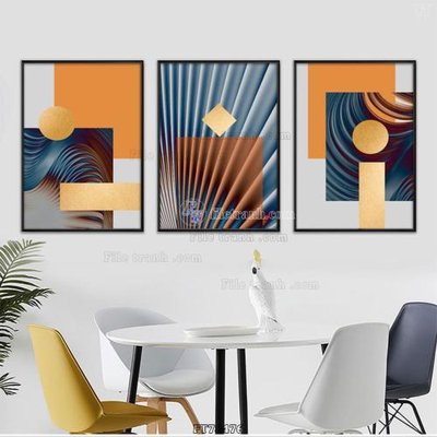 File ảnh Tranh treo pha lê gương FT78476 (gốc) in standee