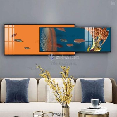 Ảnh mô tả file gốc in mica Tranh treo pha lê gương FT78490