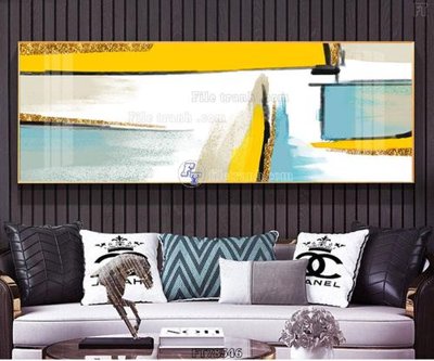 File gốc Tranh treo pha lê gương FT78546 (AI/EPS) cho in ấn