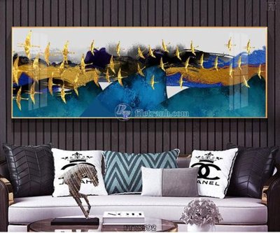 Download file gốc Tranh treo pha lê gương FT78592 (in lụa) tranh 3D