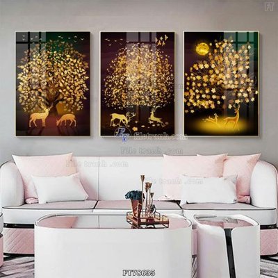 Mua file gốc Tranh treo pha lê gương FT78635 (chất lượng) tại Filetranh.com