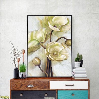 File tranh gốc Tranh trang trí lối vào 1 tấm FT8038 (bản quyền) file PSD