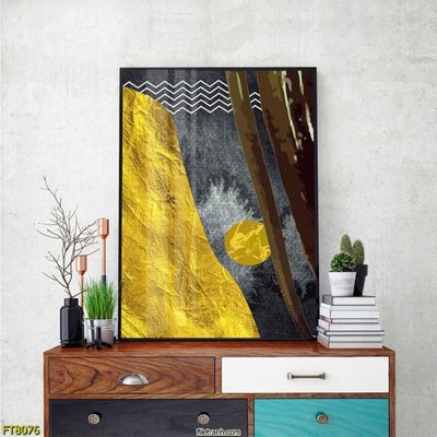 File gốc Tranh trang trí lối vào 1 tấm FT8076 (phong cách) cổ điển