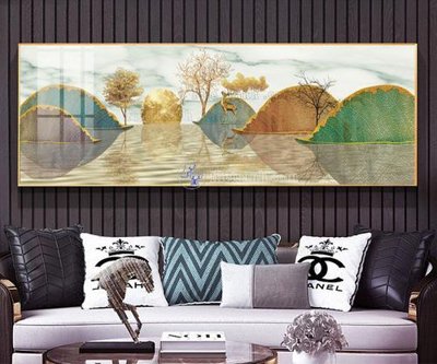 File gốc File tranh hiện đại pha lê gương FT808 (trang trí) cho phòng khách