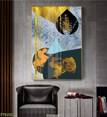 File gốc Tranh trang trí lối vào 1 tấm FT8103 (trang trí) phòng ngủ