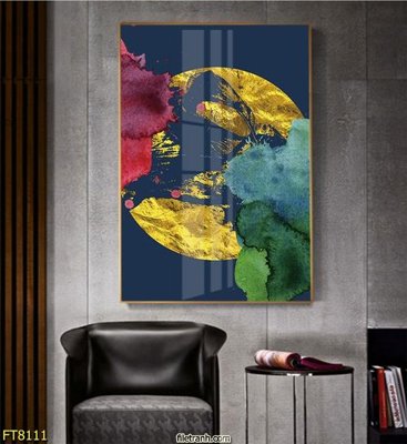 Download file gốc Tranh trang trí lối vào 1 tấm FT8111 (in lụa) nghệ thuật