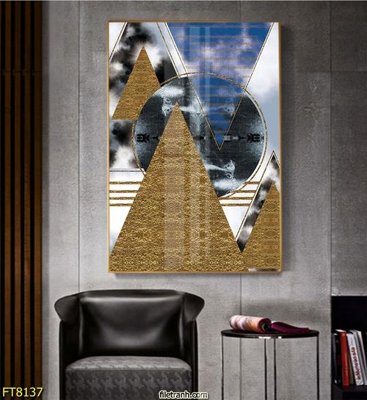 Hình ảnh file gốc Tranh trang trí lối vào 1 tấm FT8137 cho in UV