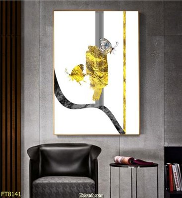 File tranh Tranh trang trí lối vào 1 tấm FT8141 (gốc) chủ đề động vật