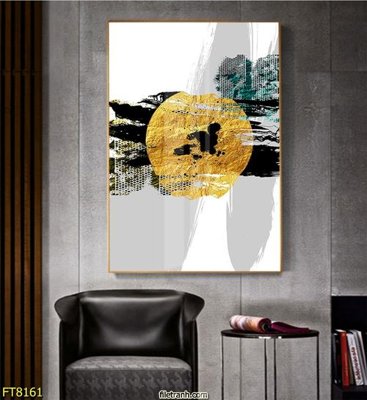 File in mica Tranh trang trí lối vào 1 tấm FT8161 (bản gốc) sắc sảo