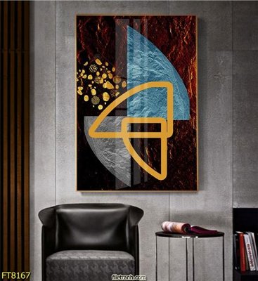 Download file gốc Tranh trang trí lối vào 1 tấm FT8167 (in mica) trang trí