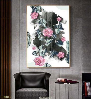 File ảnh Tranh trang trí lối vào 1 tấm FT8183 (gốc) in biển hiệu