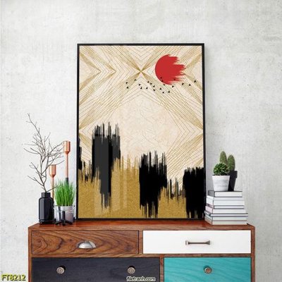 File gốc Tranh trang trí lối vào 1 tấm FT8212 (AI/EPS) cho in ấn