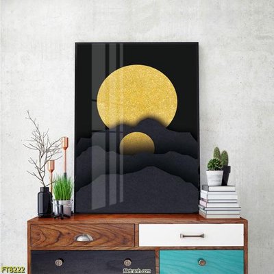 File tranh gốc PSD Tranh trang trí lối vào 1 tấm FT8222 còn nguyên layer