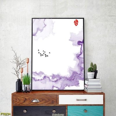 File tranh Tranh trang trí lối vào 1 tấm FT8234 (gốc) chủ đề thành phố