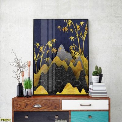 File PSD Tranh trang trí lối vào 1 tấm FT8243 (chất lượng in ấn)