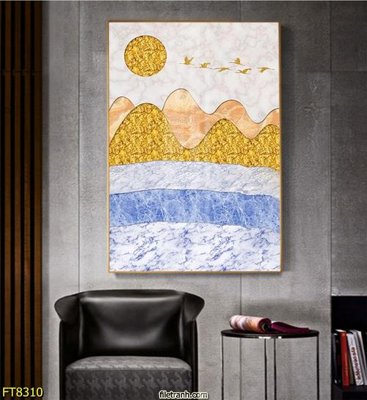 Tải file Tranh trang trí lối vào 1 tấm FT8310 (ảnh gốc) in gạch 3D