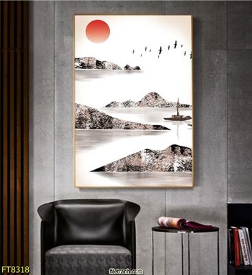 Tải file gốc Tranh trang trí lối vào 1 tấm FT8318 (in bạt) quảng cáo