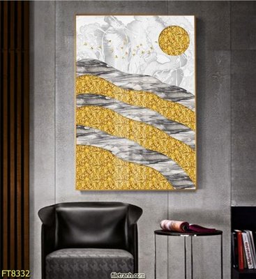 File PSD Tranh trang trí lối vào 1 tấm FT8332 (bản gốc) dễ dàng edit