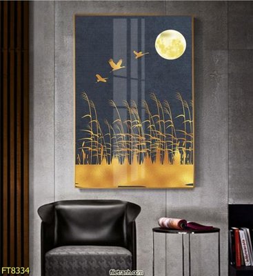 File gốc Tranh trang trí lối vào 1 tấm FT8334 (trang trí) phòng làm việc