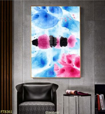 Download file Tranh trang trí lối vào 1 tấm FT8361 (gốc) in mica ốp bếp