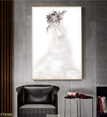 File gốc Tranh trang trí lối vào 1 tấm FT8385 (in 3D) cho trang trí