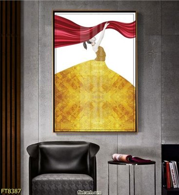 Tải file Tranh trang trí lối vào 1 tấm FT8387 (gốc) chủ đề tâm linh