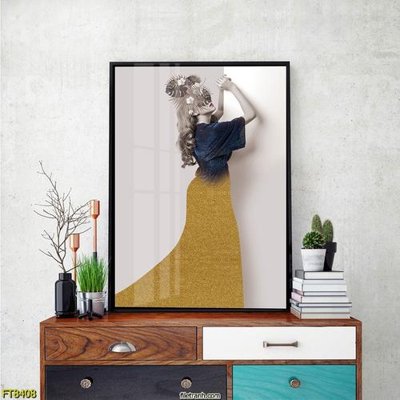 File tranh Tranh trang trí lối vào 1 tấm FT8408 (bản gốc) trang trí văn phòng