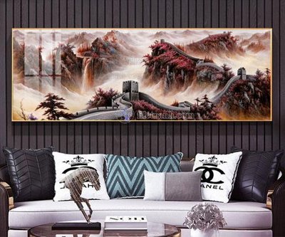 File gốc File tranh hiện đại pha lê gương FT841 (thiết kế) cho in ấn