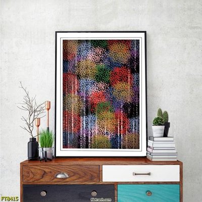 File tranh gốc PSD Tranh trang trí lối vào 1 tấm FT8415 còn nguyên layer