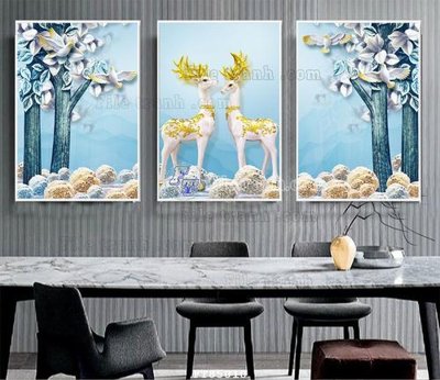 Download file gốc File tranh hiện đại pha lê gương FT85010 (in mica) 3D