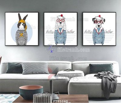 File tranh File tranh hiện đại pha lê gương FT85040 (gốc) chủ đề thành phố