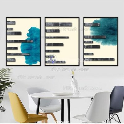 File gốc File tranh hiện đại pha lê gương FT85046 (bản quyền) cho in ấn