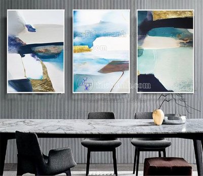 File tranh File tranh hiện đại pha lê gương FT85051 (bản gốc) in lụa 3D