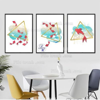 Download file gốc File tranh hiện đại pha lê gương FT85057 (in mica) trang trí