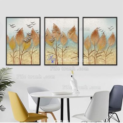 File tranh ảnh gốc File tranh hiện đại pha lê gương FT85065 dùng cho in khổ lớn