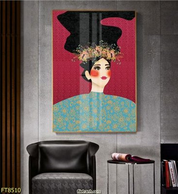 File gốc Tranh trang trí lối vào 1 tấm FT8510 (dành cho quảng cáo)