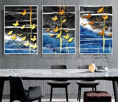 File gốc File tranh hiện đại pha lê gương FT85114 (cho in ấn) độc quyền