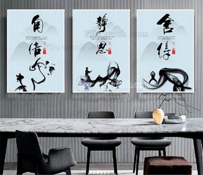 File in trần File tranh hiện đại pha lê gương FT85123 (file gốc) phong thủy